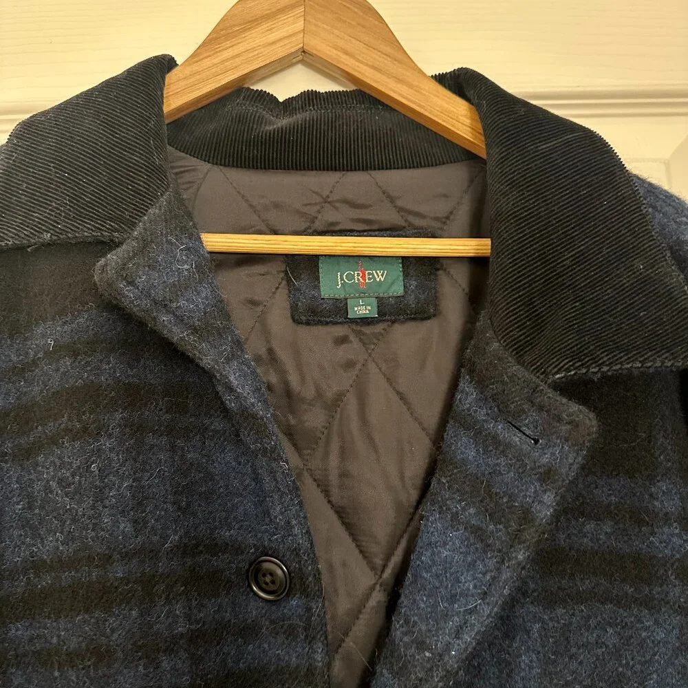 Barn Jacket™ in plaid English wool with PrimaLoft